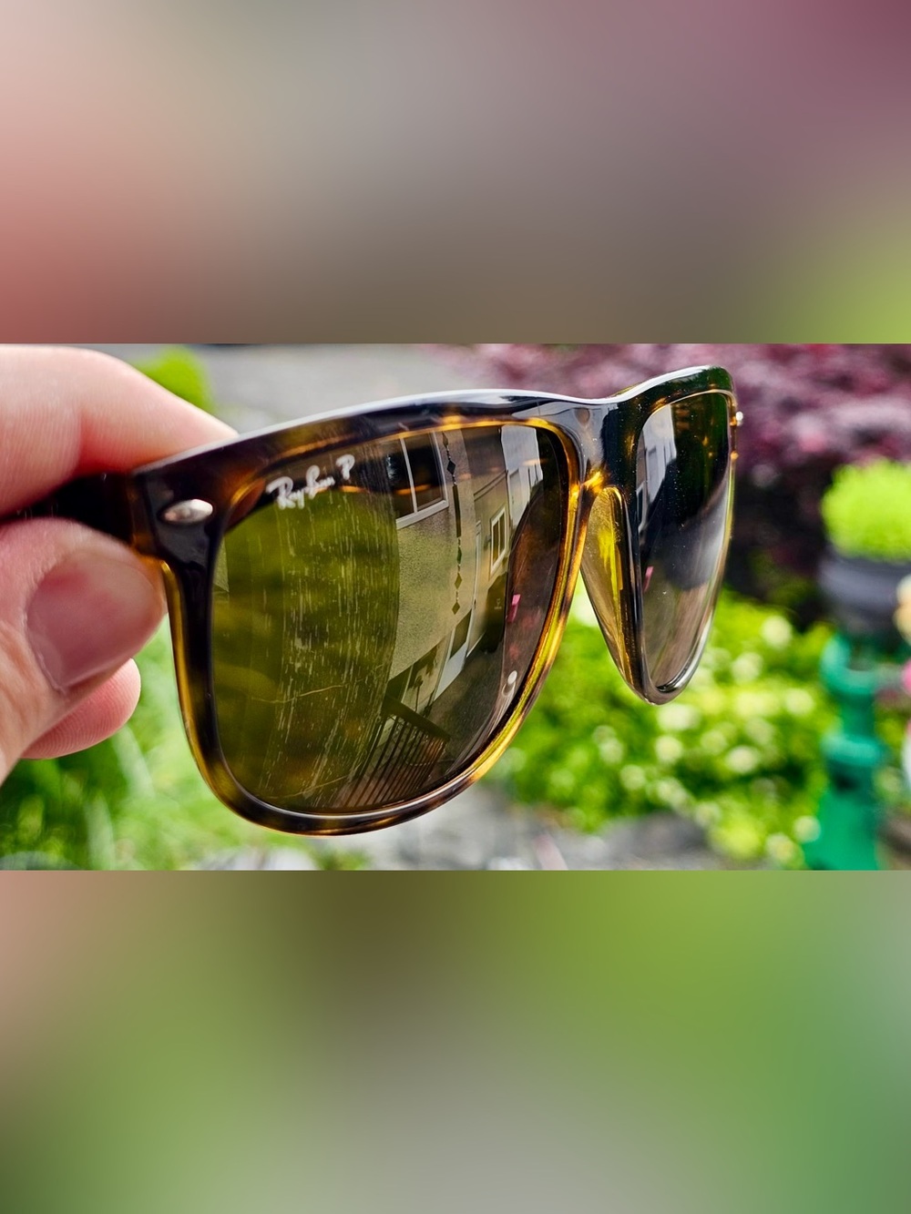 Ray-Ban RB4147 Polarized Sunglasses – Tortoise